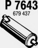 VOLVO 673436 End Silencer